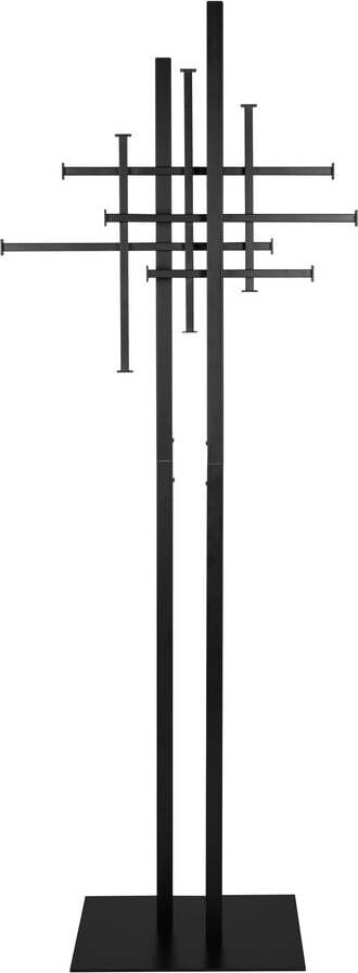 Černý ocelový věšák 71x185 cm Rumex – Dutchbone