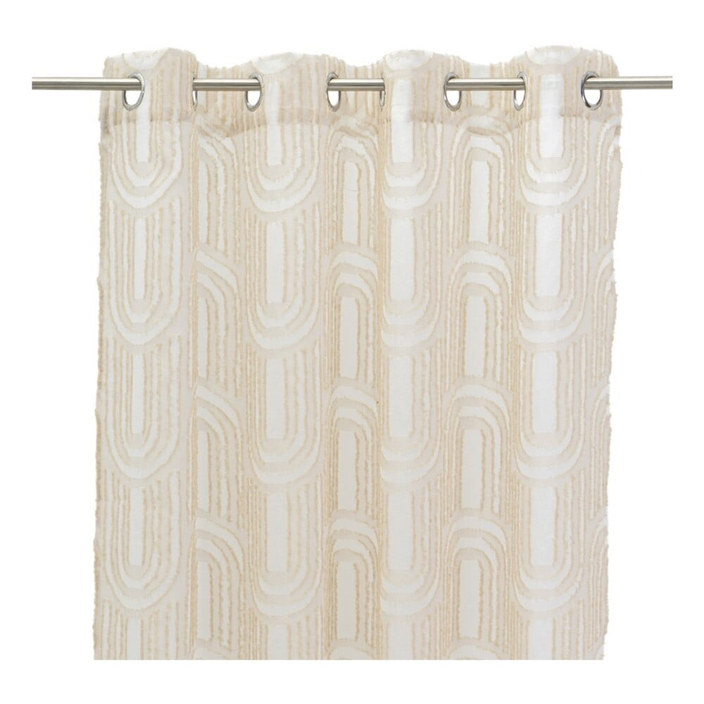 Béžová záclona 140x260 cm Relief Arch – Casa Selección
