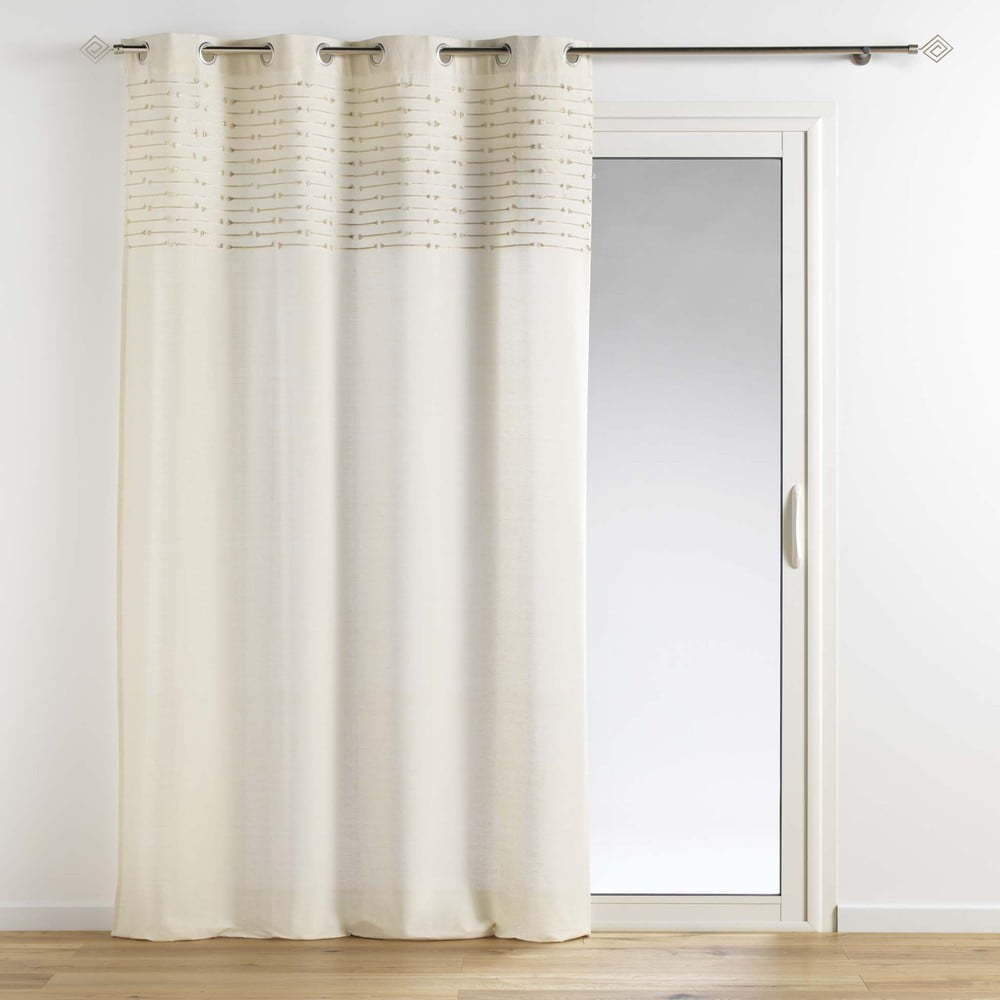 Béžový bavlněný závěs 140x240 cm Golden Sunset – douceur d'intérieur