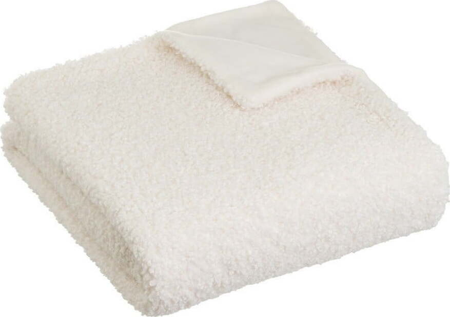 Bílá deka s beránkem 130x160 cm Sherpa – Casa Selección