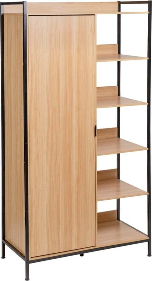 Otevřená šatní skříň v přírodní barvě 100x190x48 cm Armarios – Casa Selección