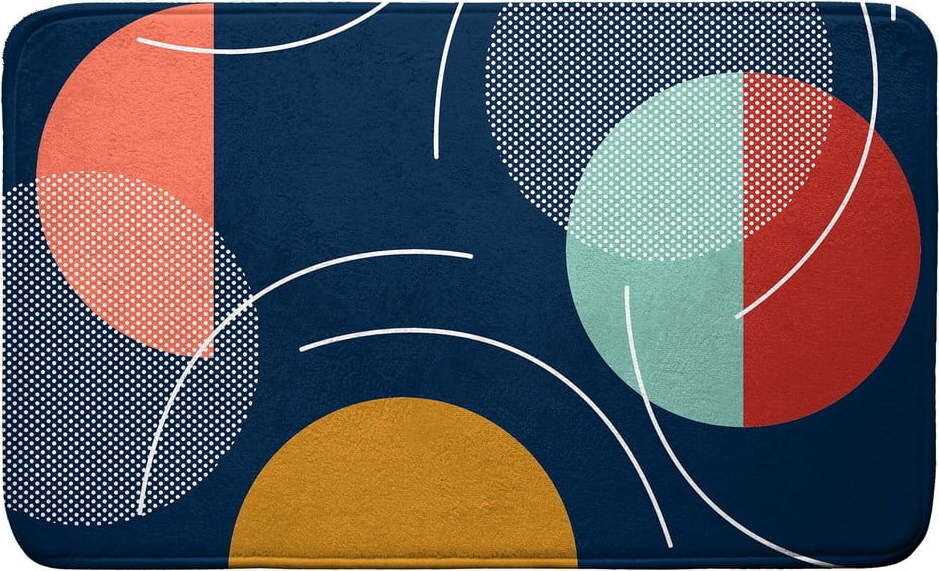 Koupelnová předložka 45x75 cm Color Pop – douceur d'intérieur