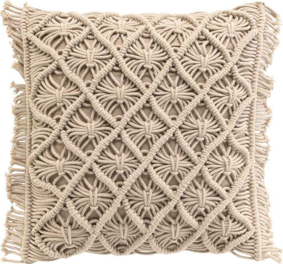 Bavlněný dekorační polštář 40x40 cm Indy – douceur d'intérieur