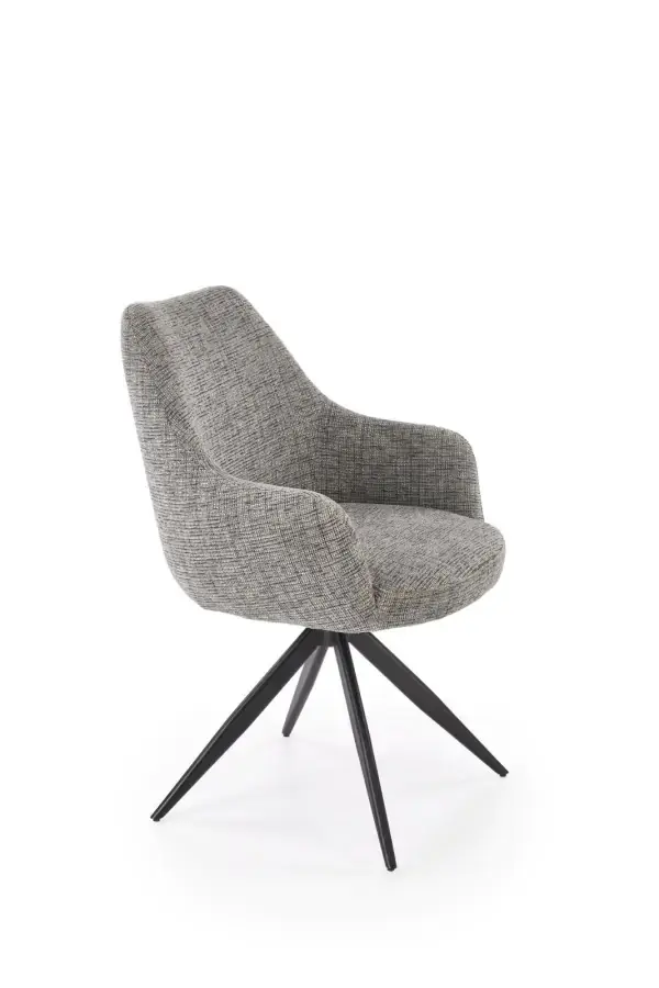 Halmar Otočné křeslo K564, šedá