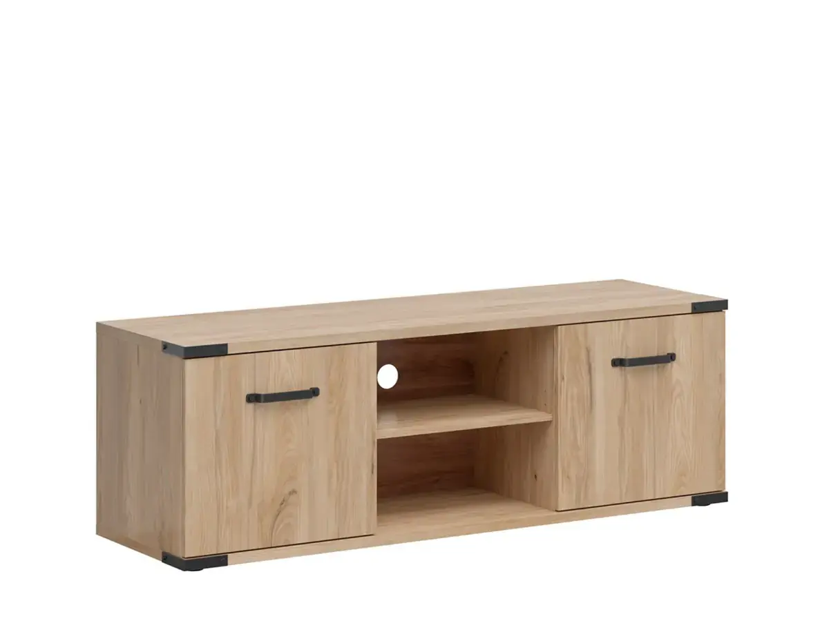 BRW LARA televizní stolek RTV2D, jasan běloruský