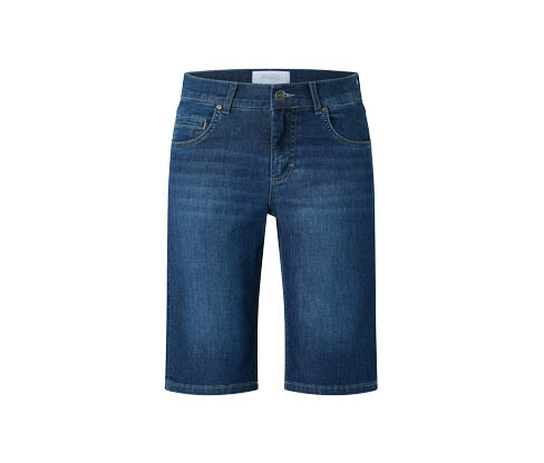 Džíny Angels »Bermuda Turn-Up« - pro ženy - vel. 36 - barva: modrá