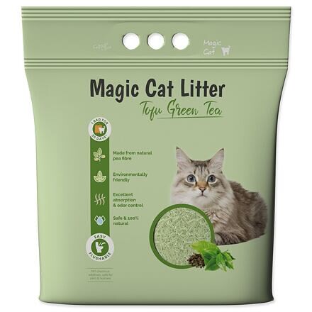 Stelivo Magic Litter Tofu zelený čaj 2,7kg/ 6l