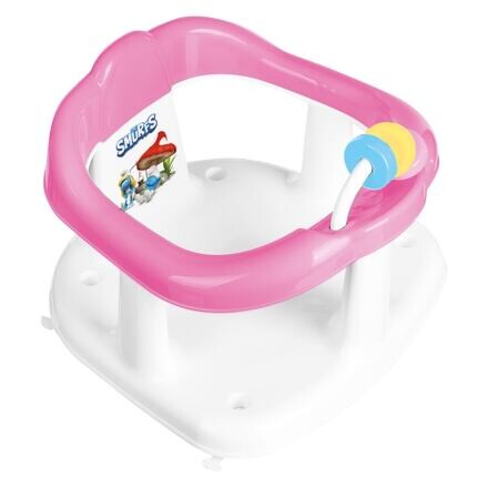 Maltex Sedátko do vany The Smurfs - bílá/růžová