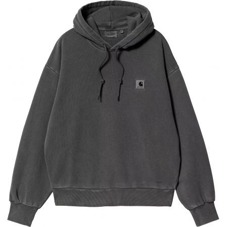 Mikina Carhartt Wip Hooded Nelson Wms - Šedá - L