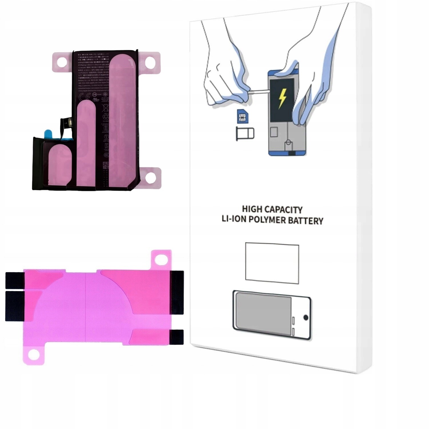 Baterie Pro Iphone 16 Pro Kapacita 3582 mAh Svěží Komplet