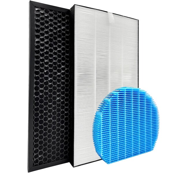 Sada uhlíkových vodních hepa filtrů pro čističku Sharp KC-A40EU-W KC-A40EU-B