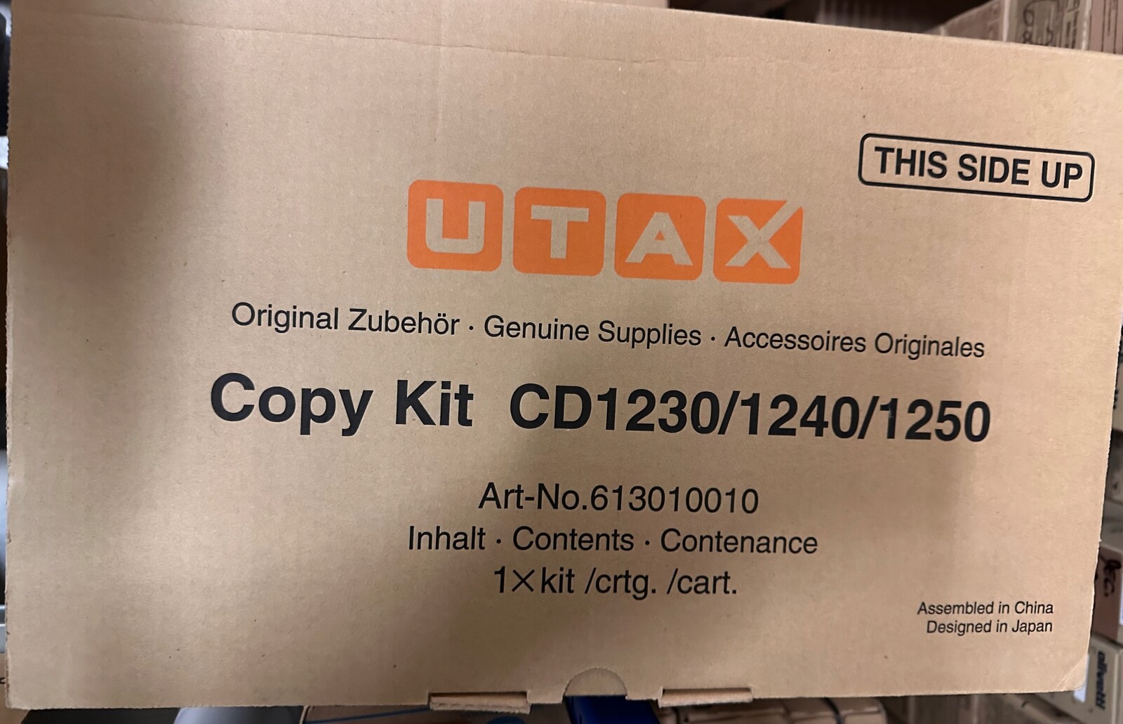Toner Utax 613010010, černý, 613010015, Utax CD-1230, 1240, 1250, TA-DC2230