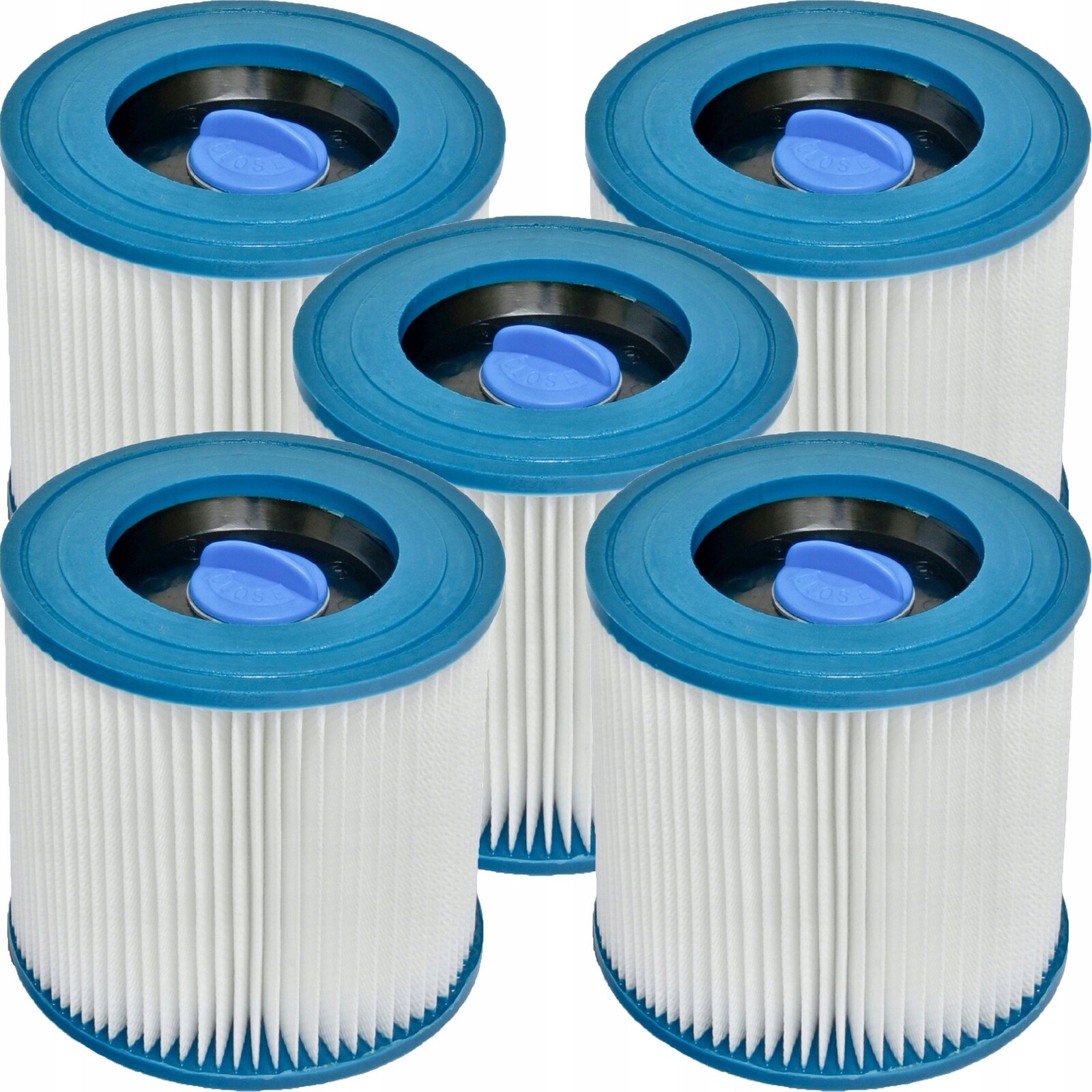 5 x Omyvatelný Filtr Pro Karcher MV2 MV3 WD2 WD3 SE4001 WD2 Plus Kwd V17 V15