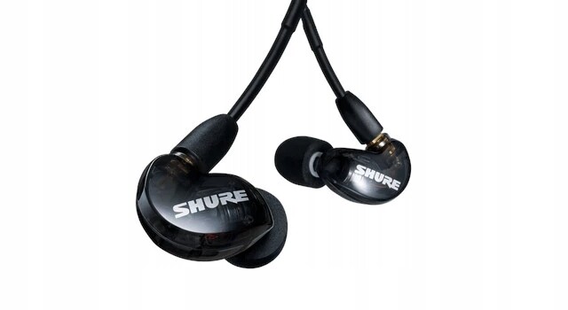 In-ear sluchátka Shure SE215DYBK Uni-efs AONIC21 kabelové jack