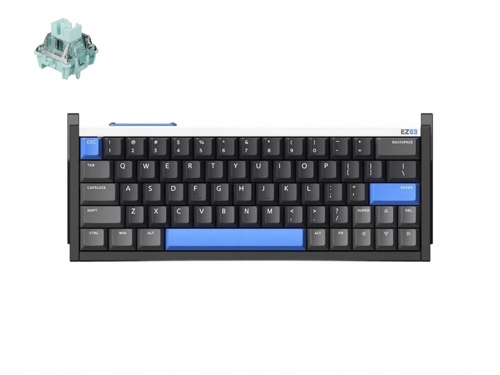 Magnetická herní klávesnice Iqunix EZ63 – Magnetic Jade Gaming