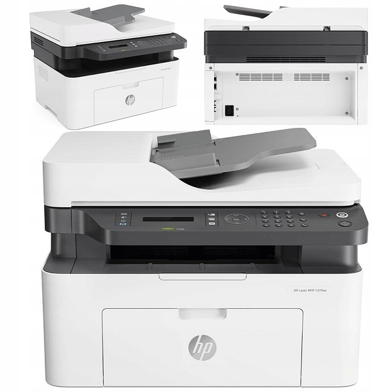 Multifunkční Laserové Zařízení Hp Mfp 137 Fnw Tiskárna Kopie