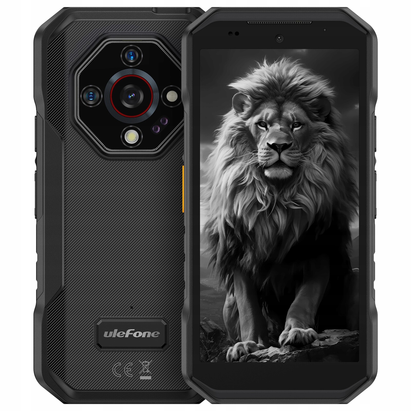 Pancéřový smartphone Ulefone Armor X32 Pro 8GB 256GB 5G Noční vidění Černý