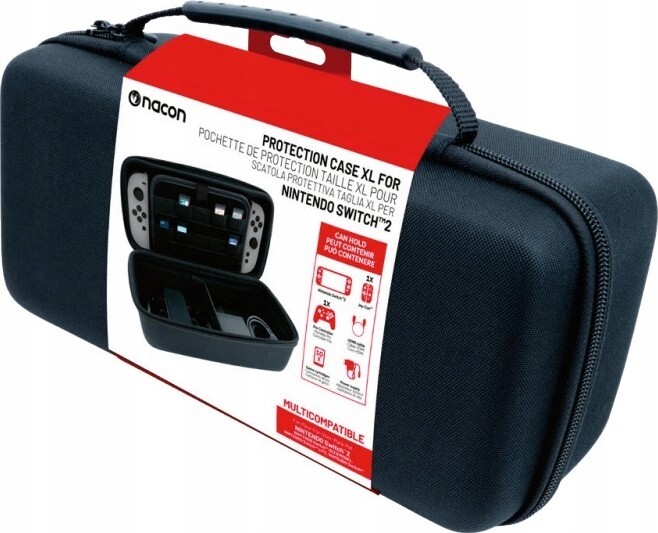 Nacon Nintendo Switch 2 Pouzdro pro konzole a příslušenství, černé