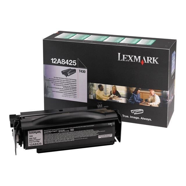 Toner Lexmark 12A8425 černý (black)