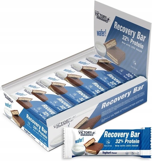 Weider Joe Weider Victory Endurance Recovery Bar, jogurt 12 x 50 g
