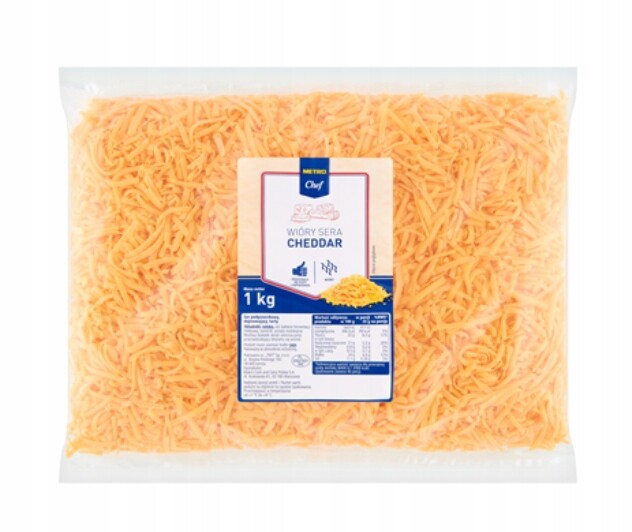 Metro Chef cheddar hobliny 1 kg