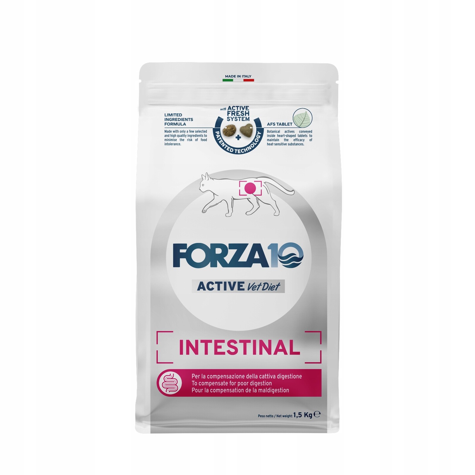 Forza10 Intestinal Active pro kočky 1,5 kg