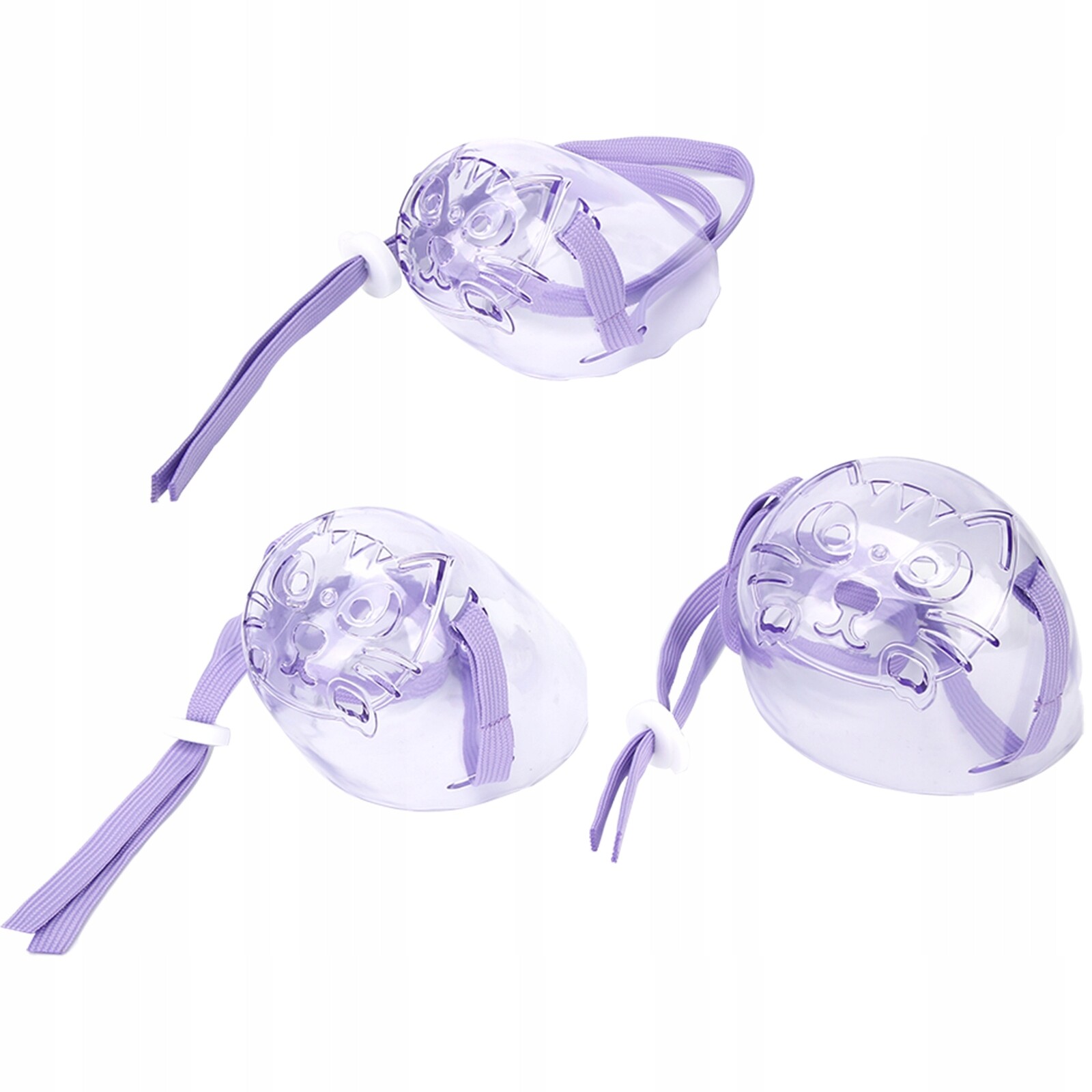 3 ks Náhubek pro kočky AntiBite, chránič úst