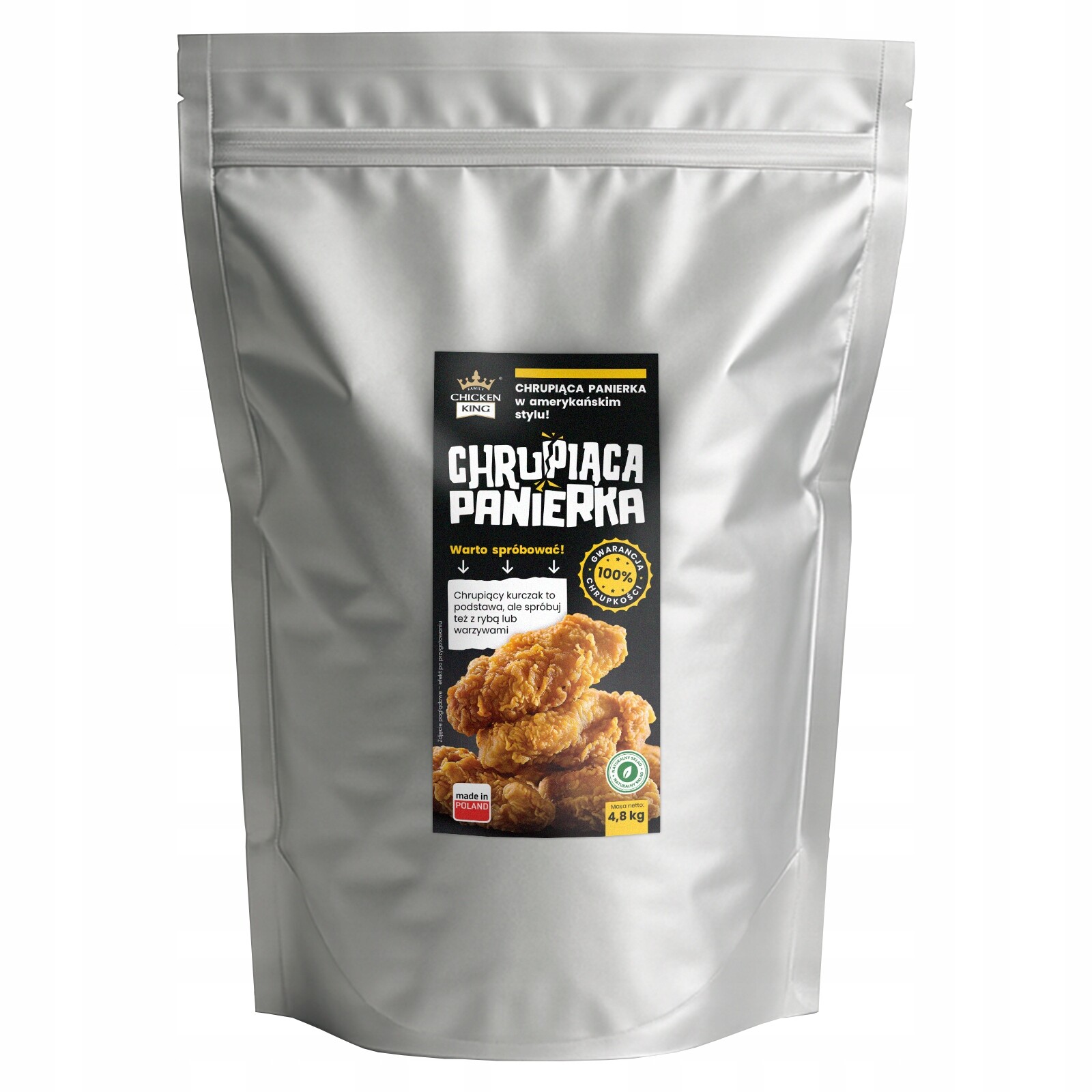Křupavá obalovací směs na kuře v americkém kfc stylu Chicken King 4,8 kg
