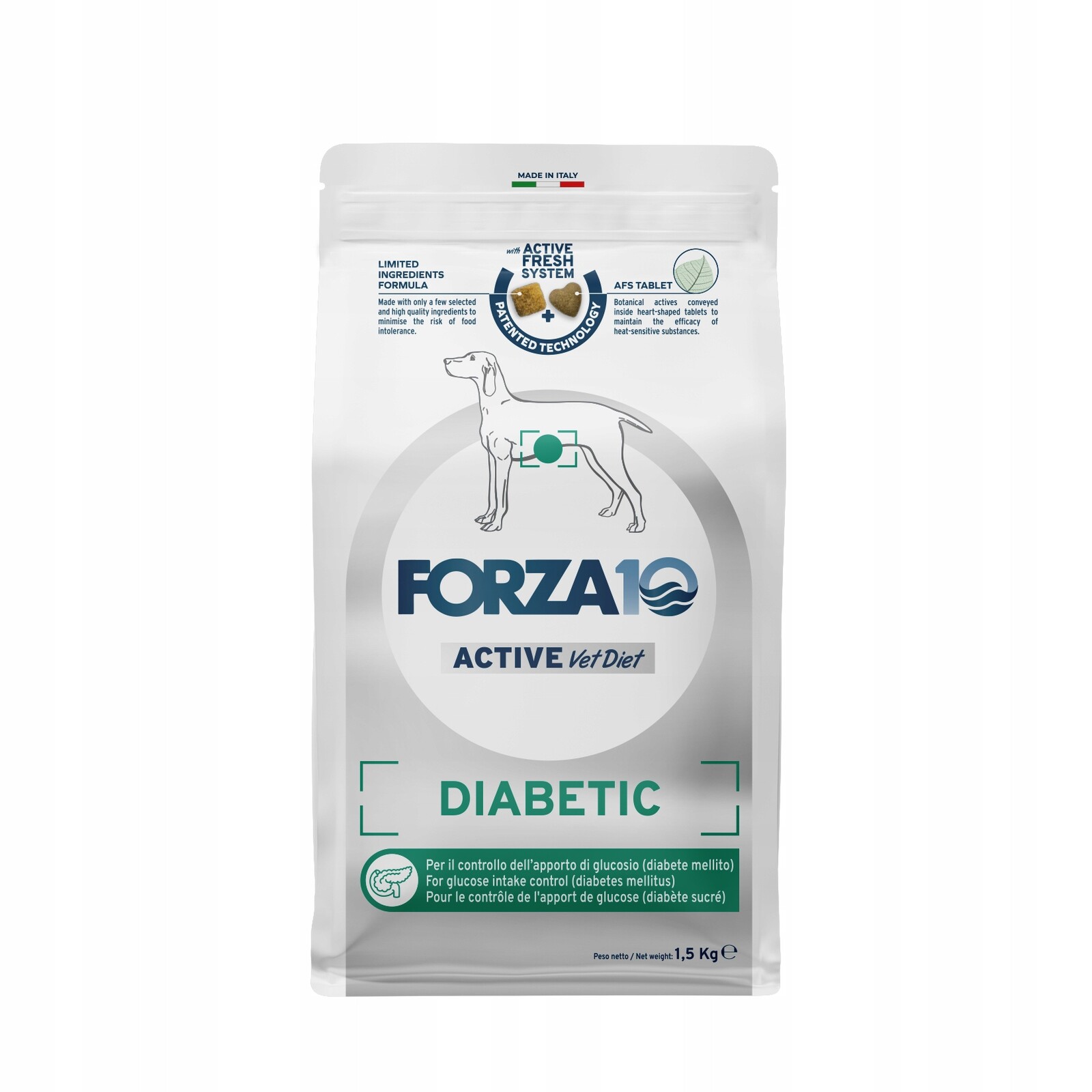 Forza10 Diabetic Active pro psy 1,5 kg