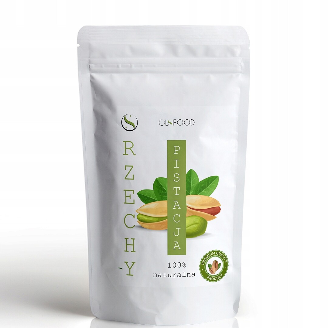 Přírodní pistácie ve skořápce Čerstvé Nepražené Nesolené 1000 g