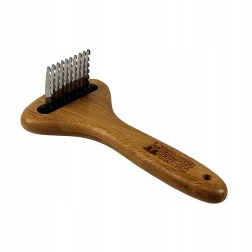 Bamboo Groom Velký vyčesávací hřeben pro střední a dlouhou srst