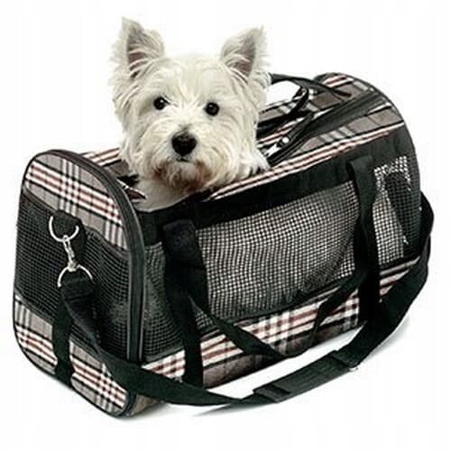 Flamingo Přenosná taška Piccailly pro psy 40x26x26cm