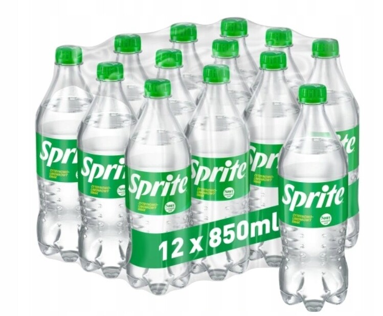 Sprite sycený nápoj 12x850 ml
