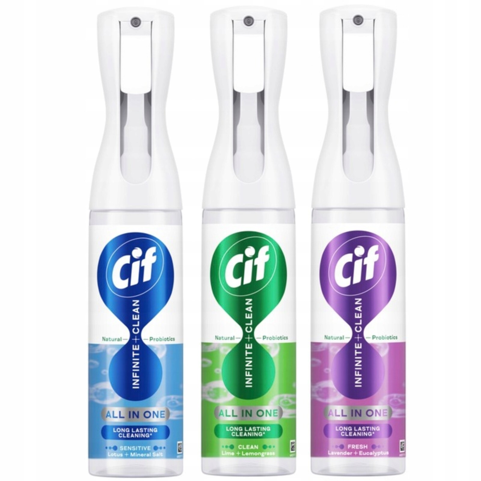 Cif Sada Infinite Clean Univerzální čisticí sprej 3x280 ml Mix