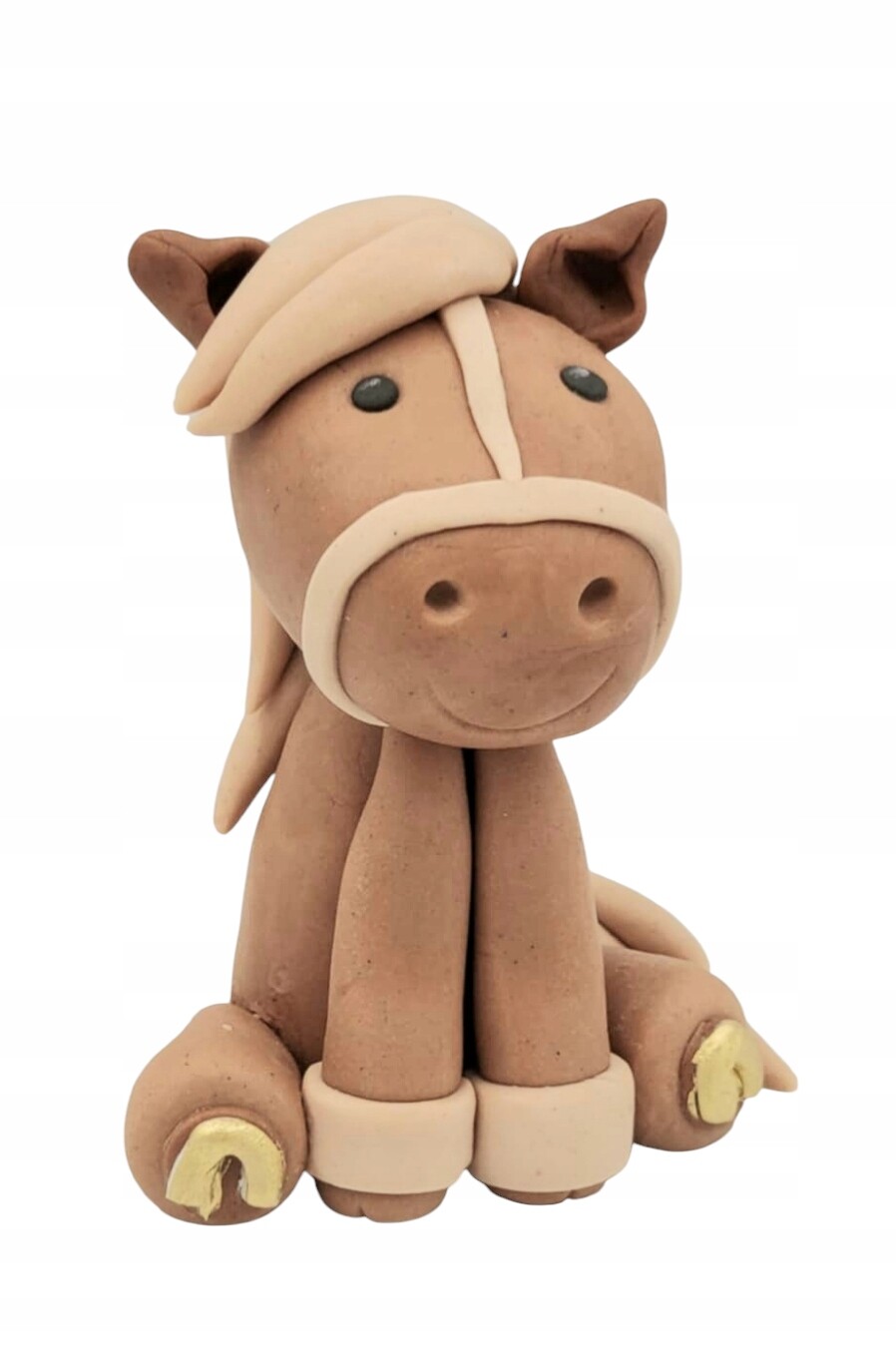 Cukrový Koník cukrová dekorace Figurka kůň koně na dort narozeniny G