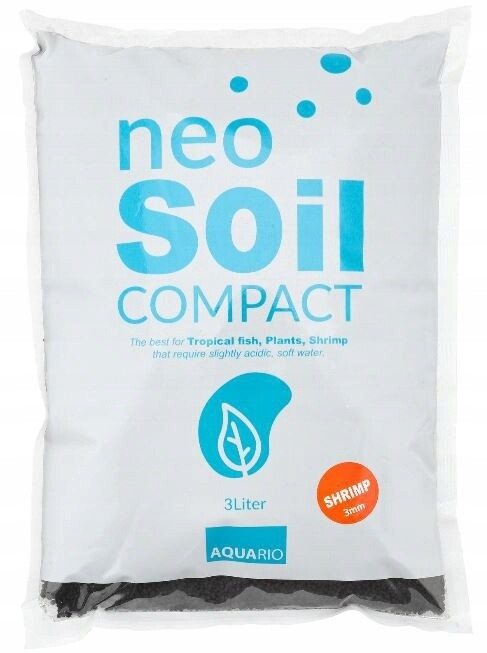 Neo Soil Shrimp Powder 3 L Substrát Pro Krev 1 MM