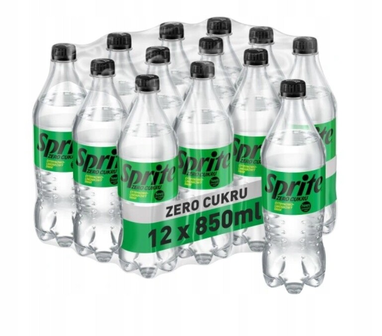 Sprite Zero Sugar 12X 850 ml