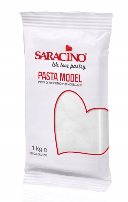 Modelovací hmota Figurek Saracino bílá 1kg