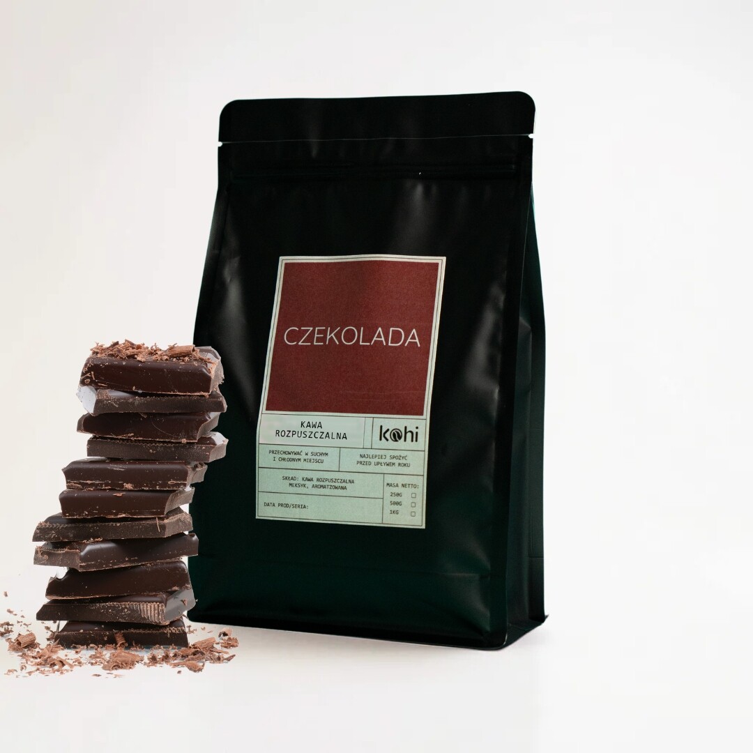 Ochucená instantní Káva Čokoláda 1kg Čokoláda Kohi