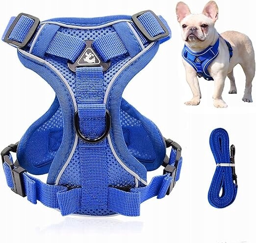 Beztlakové postroje pro kočky Psa Nastavitelná Velikost M