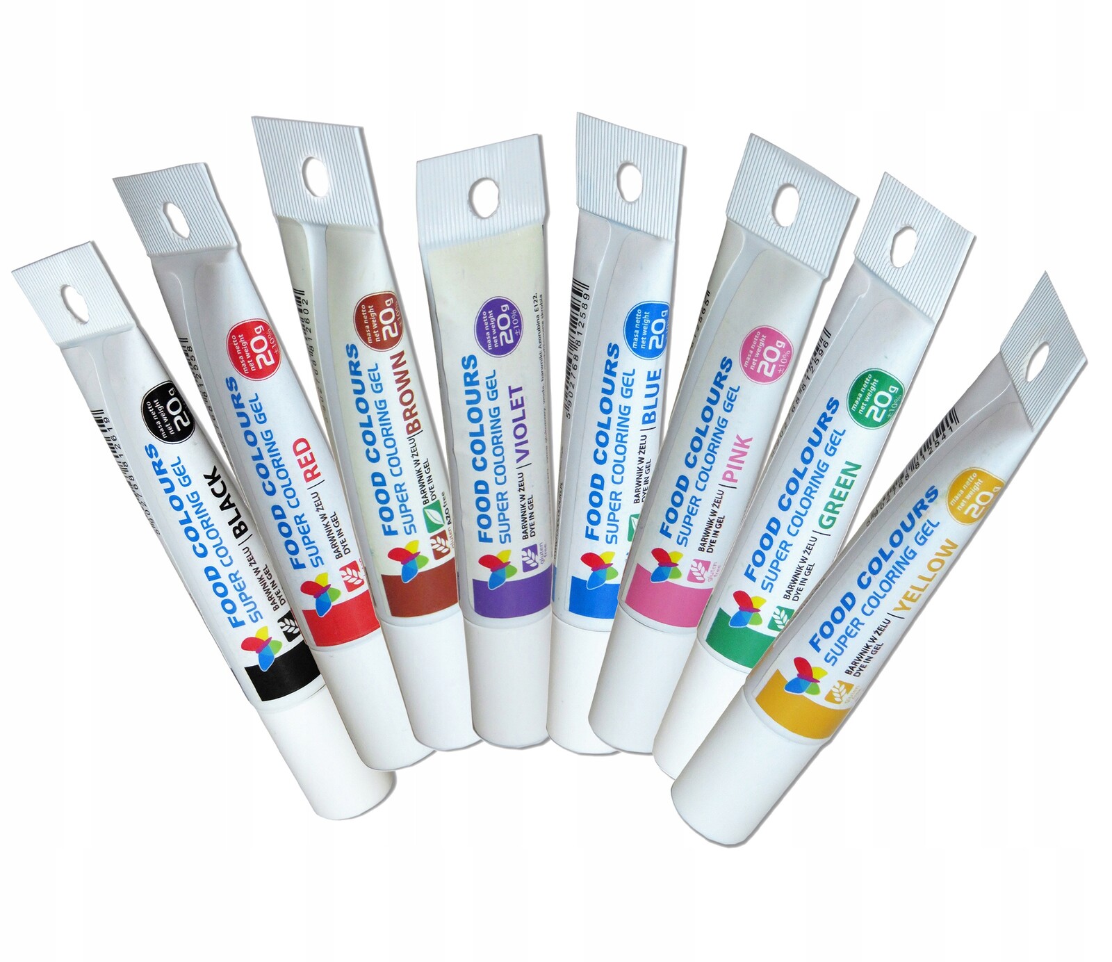 Potravinářská barviva v Železo Set sada 160g