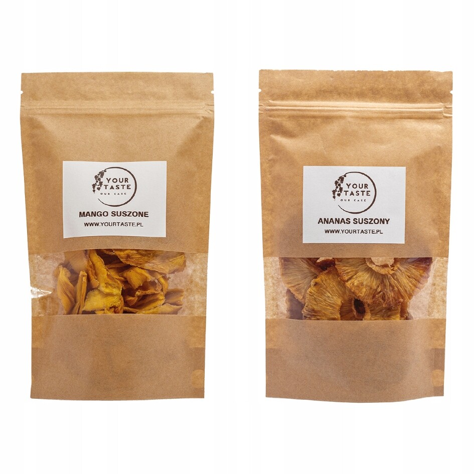 Sada Mango sušené 500 g Ananas sušený 500 g