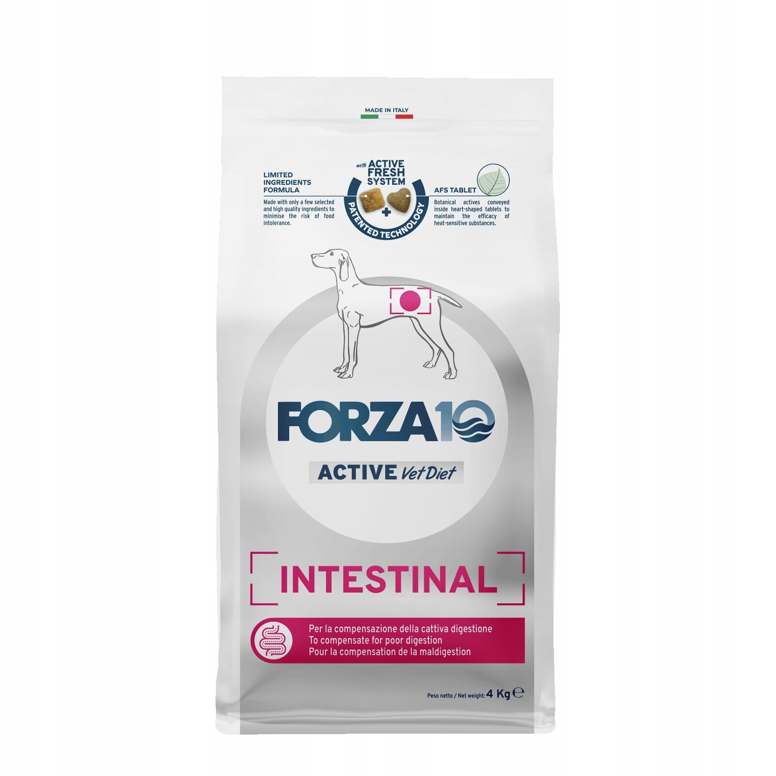 Forza10 Intestinal Active pro psy 4 kg