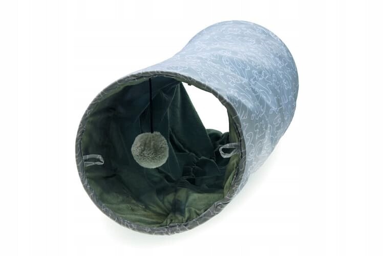 Karlie Simon's Cat hrací tunel pro kočky s míčkem 75x25x25cm