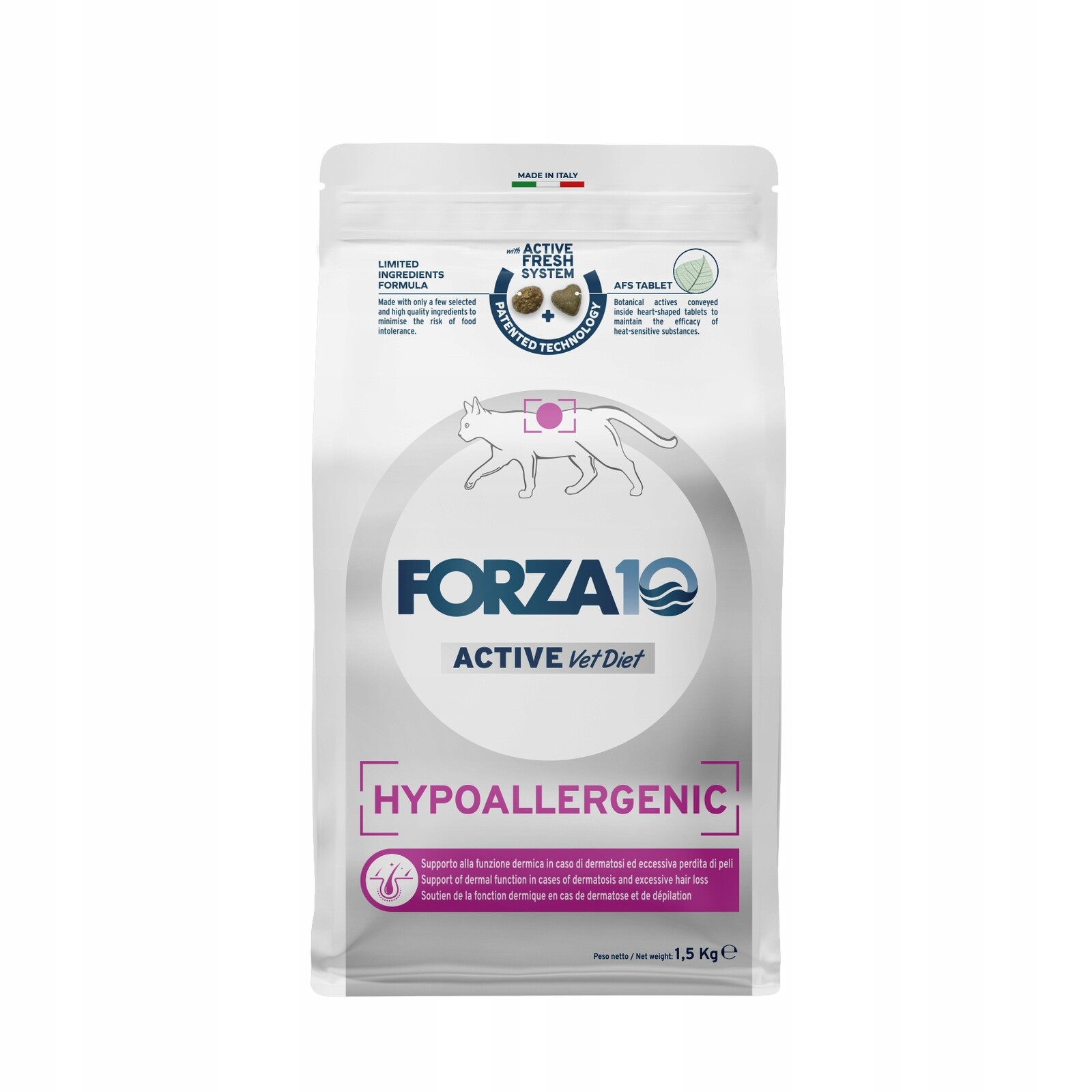 Forza10 Hypoallergenic Active pro kočky 1,5 kg