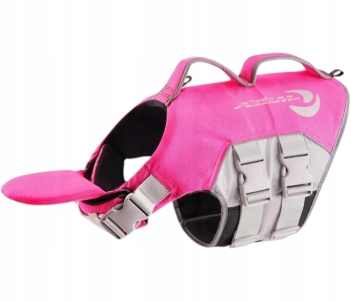 ThinkPet Záchranná vesta pro psa Reflexní rukojeť Nastavitelná
