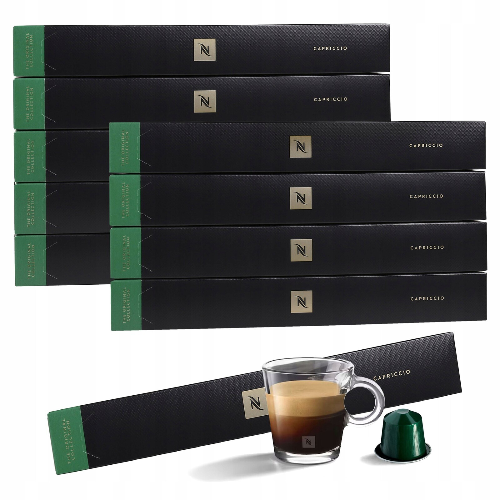 Káva v kapslích s příchutí Capriccio Nespresso 100 kapslí