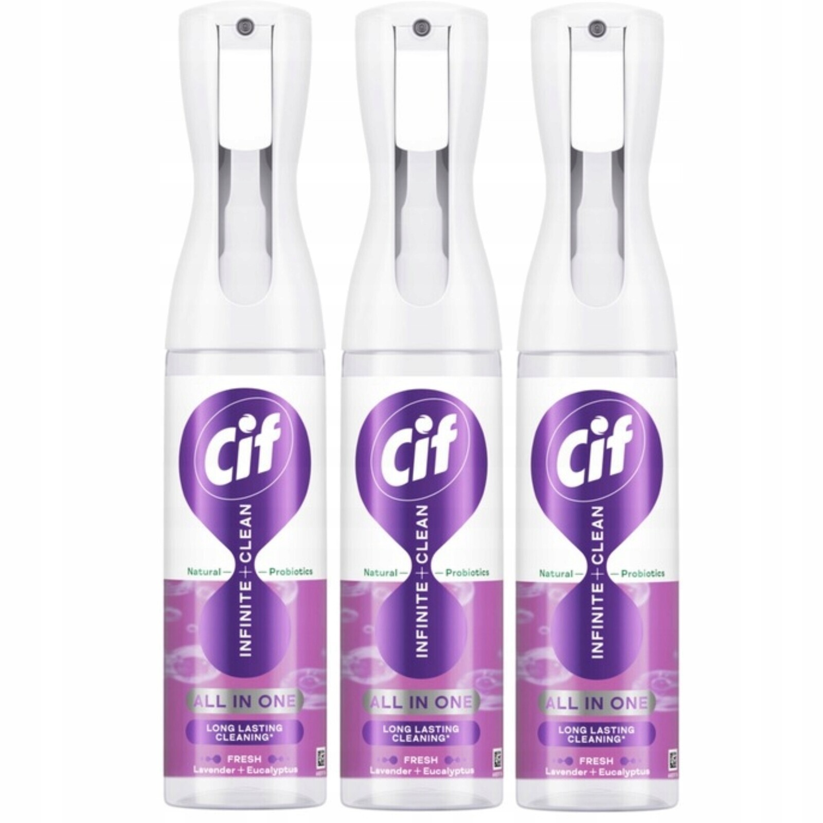 Cif Infinite Clean Čistící sprej Fresh Lavender Eucalyptus 3x280 ml