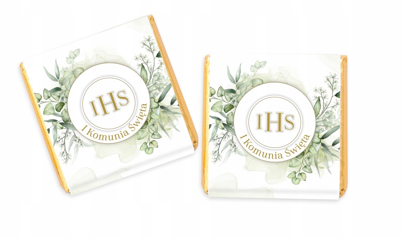 Čokolády poděkování Svaté Přijímání Vánoce 50 ks vzor 3