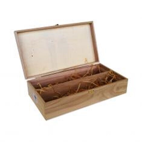 Dřevěný box na 2 lahve